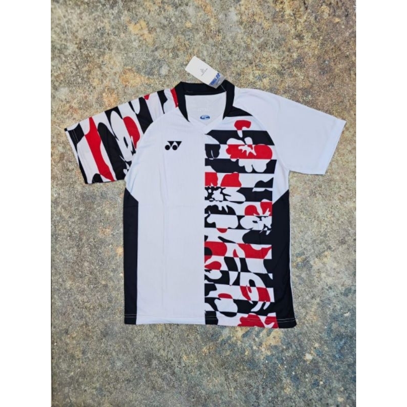 Atasan jersey olahraga badminton volly takraw fullprint