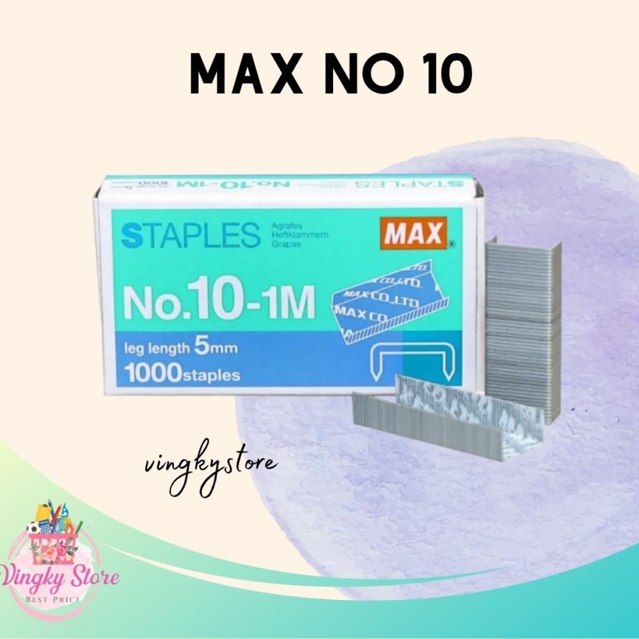 

Isi Staples Ukuran 10-1M MAX