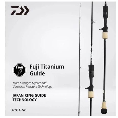 Joran DAIWA SALTIGA SLOW JIGGING AGS 55B-3 55B-4 TG | 165 CM | Jigging | 1 Section | Resmi