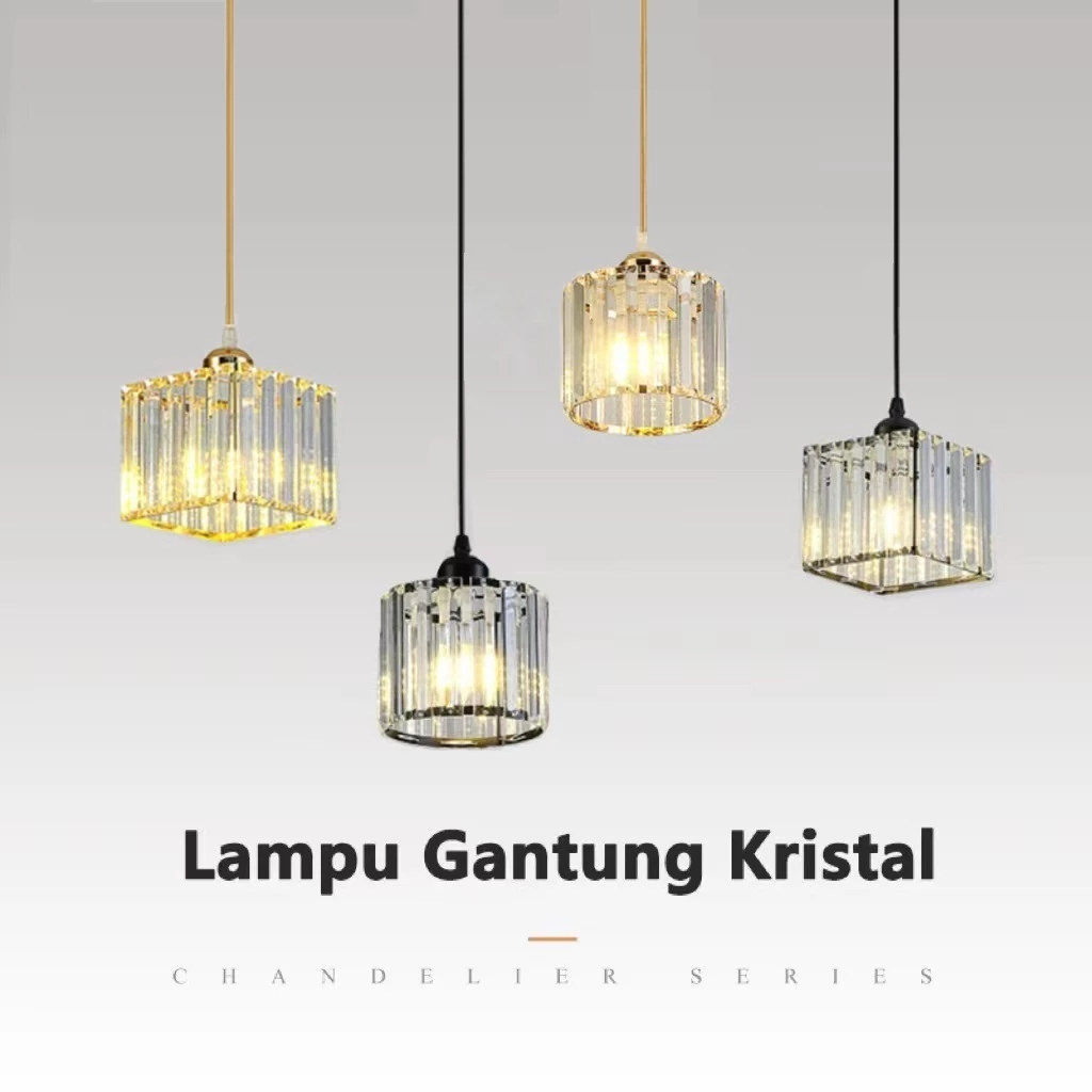 Lampu Plafon kristal Ceiling Minimalis Lampu kristal plafon rumah modern Untuk Ruang Tamu Kamar Tidu