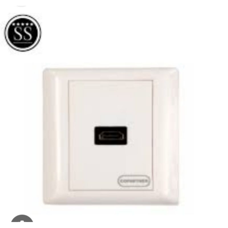 facpelate HDMI 1 hole outlet HDMI 1 hole