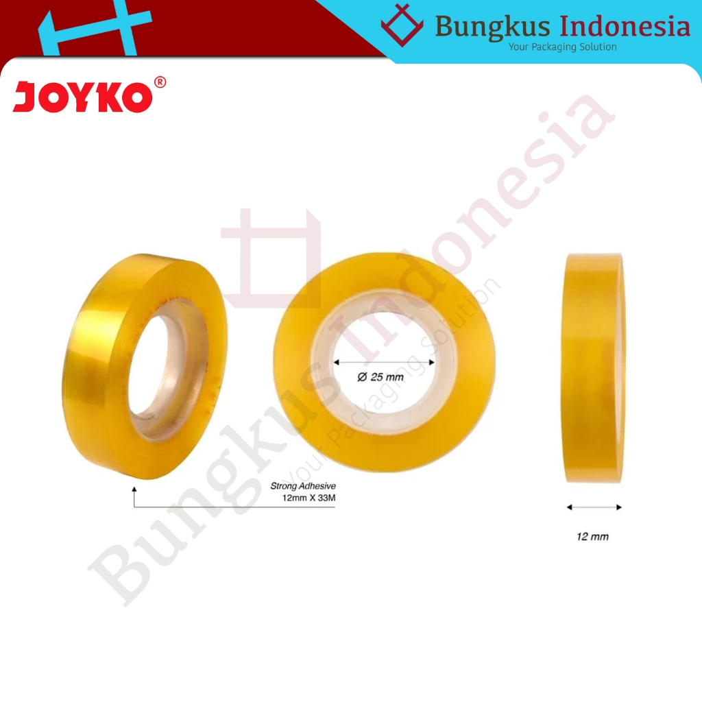 

Stationery Tape / SOLATIP KECIL Pita Perekat Selotip Joyko STT-30