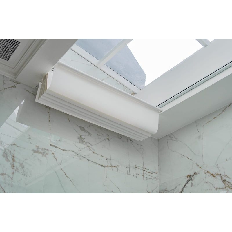 Skylight Roman shade onna manual kain suntex blinds seri 5xx