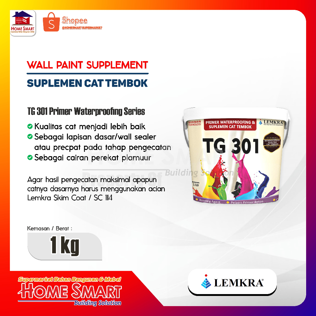 LEMKRA TG 301 Adhesive Waterproofing 1kg