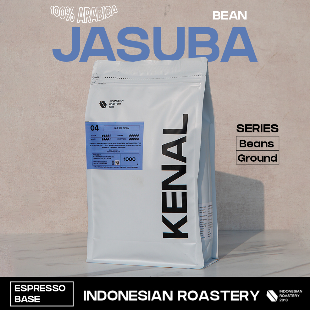 

Kenal Coffee Jasuba Espresso Blend Kopi Indonesia 100% Arabika 250 Gr