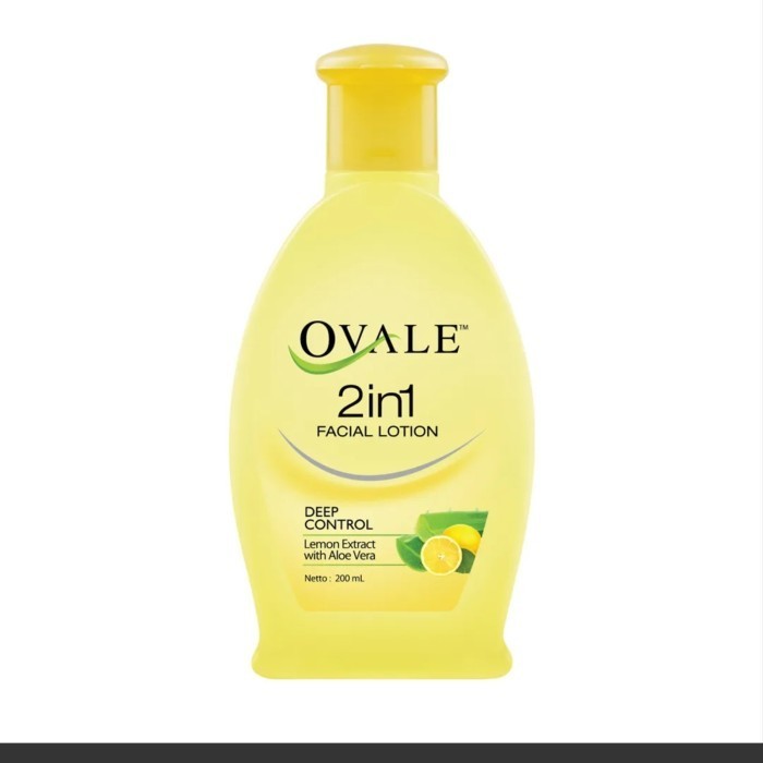 OVALE 2in1 OIL CONTROL ANTI ACNE LIME EXTRACT WITH ALOE VERA - 60ML - MICELLAR WATER