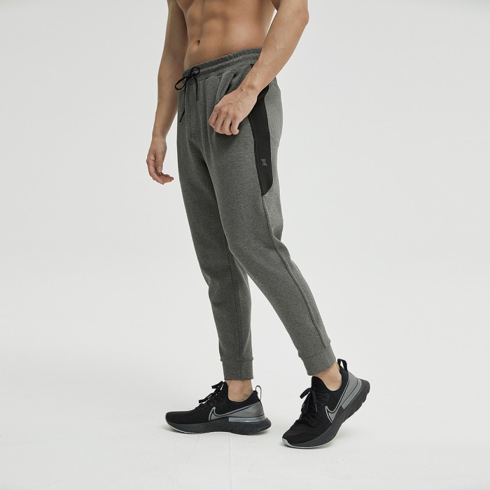 XEXYMIX Mens Series Double Gray Jogger Celana Olahraga Pria - XP0105T