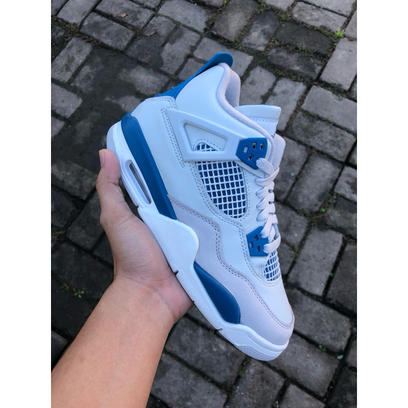 AIR JORDAN 4 MILITARY BLUE