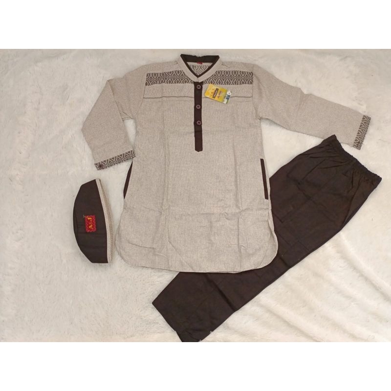 KOKO PAKISTAN SMITH LENGAN PENDEK&LENHAN PANJANG A&J//SET KOKO ANAK LAKI-LAKI USIA 3-13TH