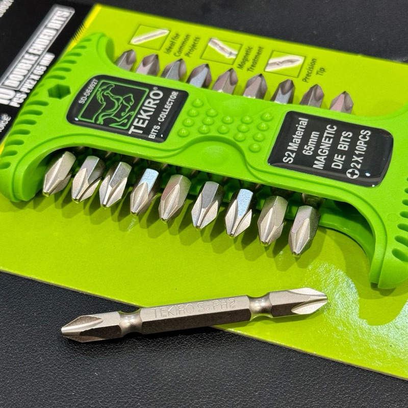 HARGA 1buah // TEKIRO ASLI NIKEL (+|+ ) Mata obeng gypsum dobel ( + | + ) ( HARGA 1buah ) mata bor m