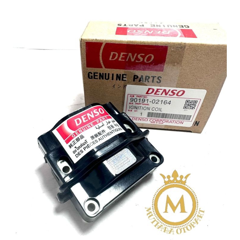 COIL IGNITION PENGAPIAN DENSO COROLLA GREAT TWINCAM SOLUNA 90191-02164 ORIGINAL
