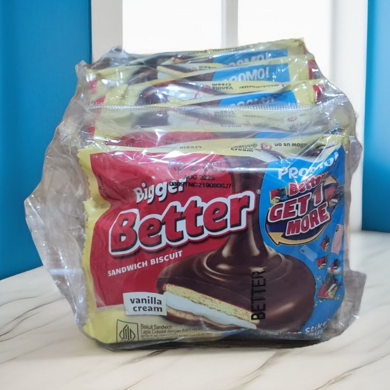 

Better bigger sandwich biskuit coklat 27g x 10pc