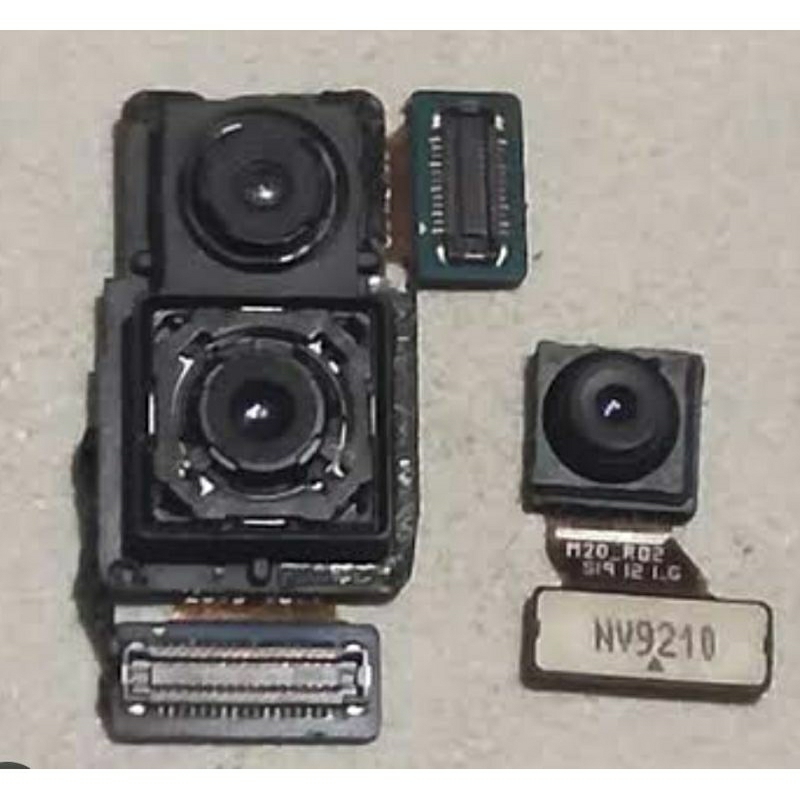 kamera depan belakang bekas ori Samsung m20