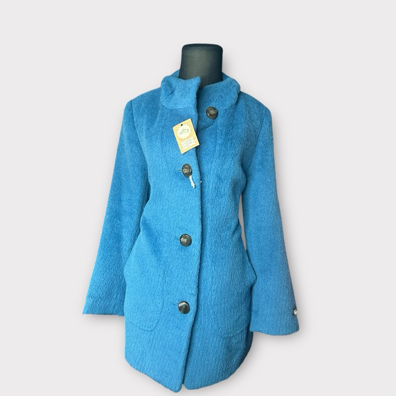 Blazer wol wanita korean style/long coat wol casual