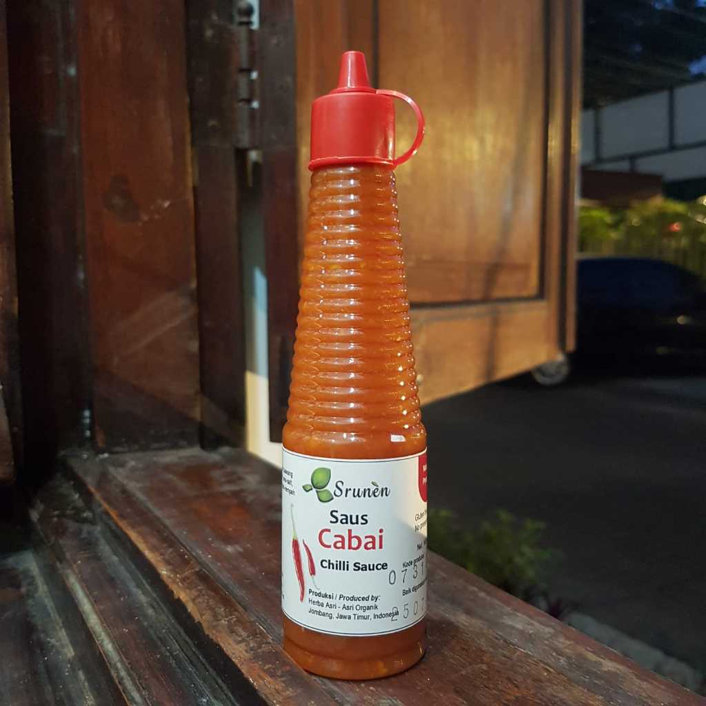 

Saus Cabai 140ml - Srunen Asri Organik