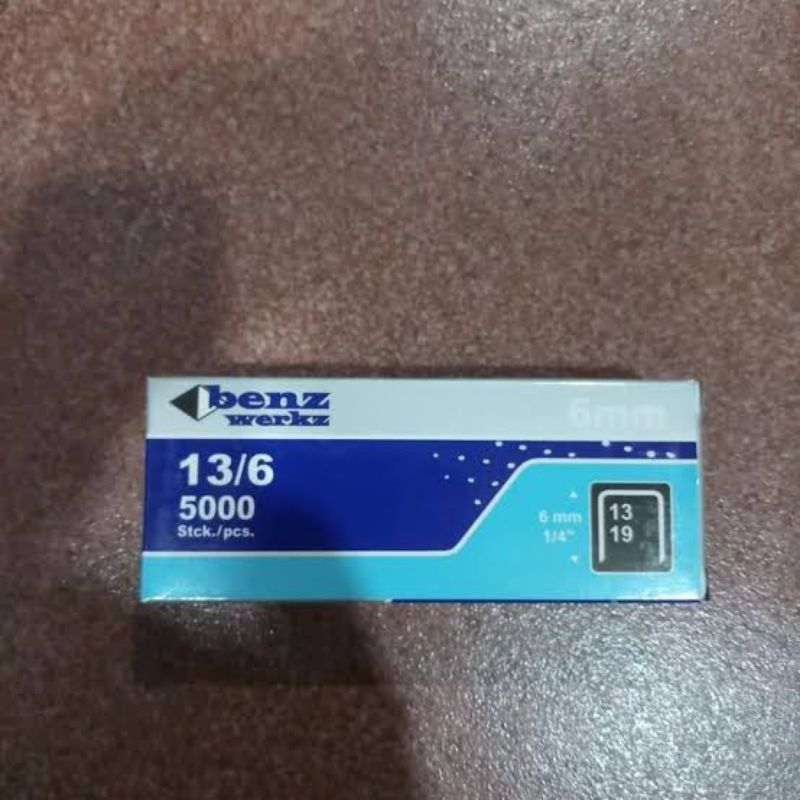 

anak hekter staples paku tembak 6mm, 8mm 5000pc benz werkz