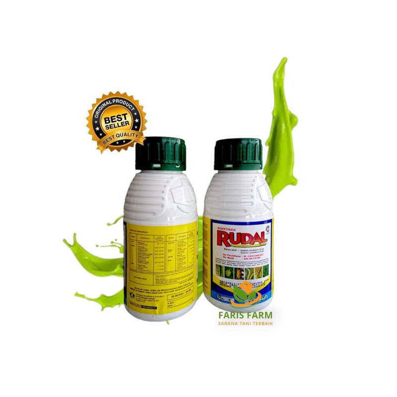 Insektisida Rudal 25 EC @500ml - MEMBASMI ulat grayak, penghisap daun, penggulung daun