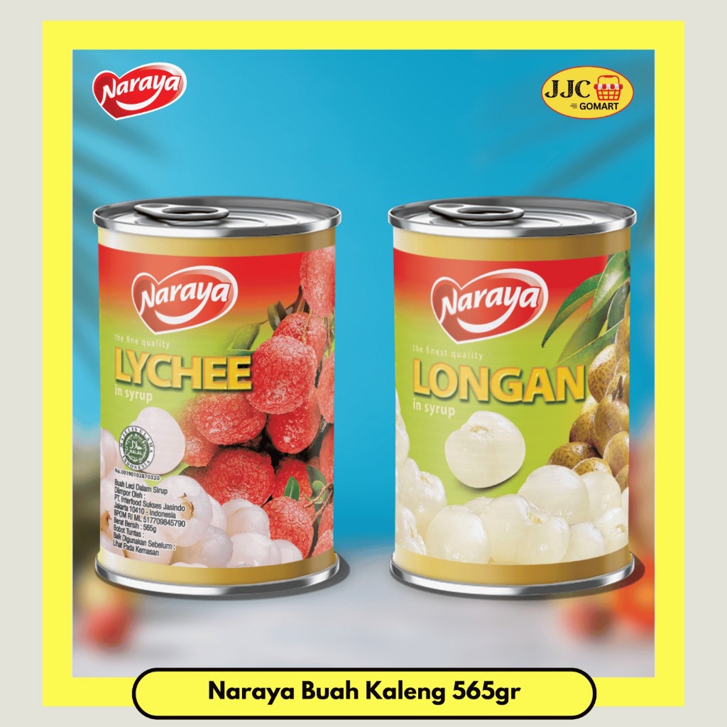 

Naraya Kalengan Buah 565g | longan | lychee