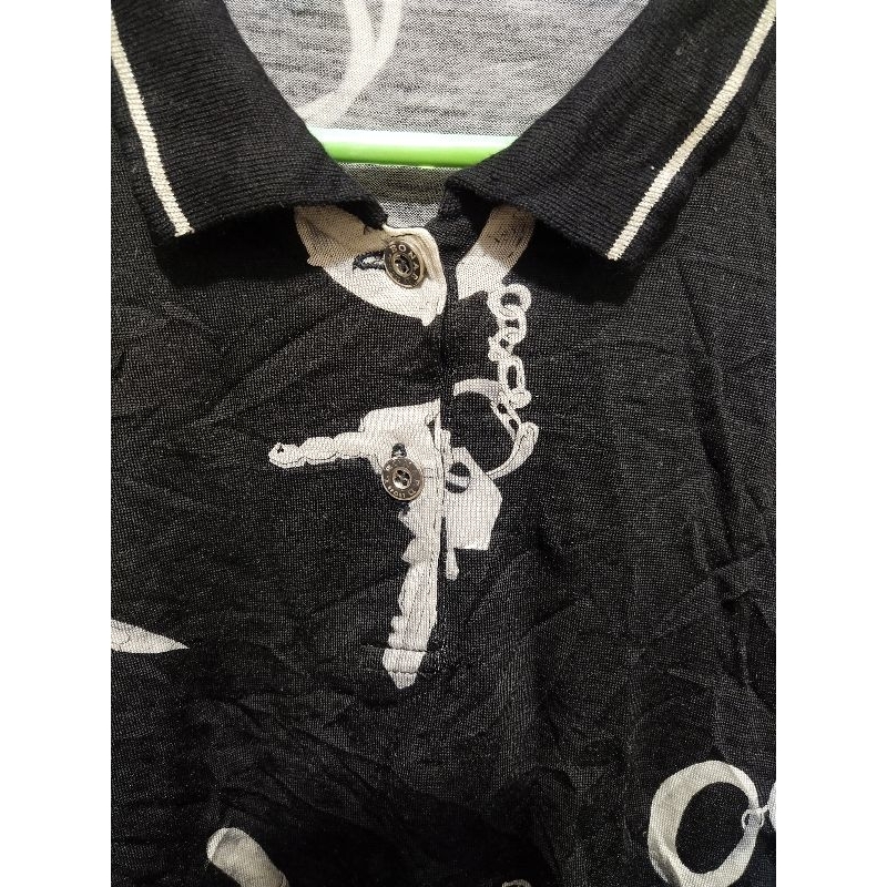 jual t-shirt kaos polo golf merek LEONARD Made in japan motif logo besar