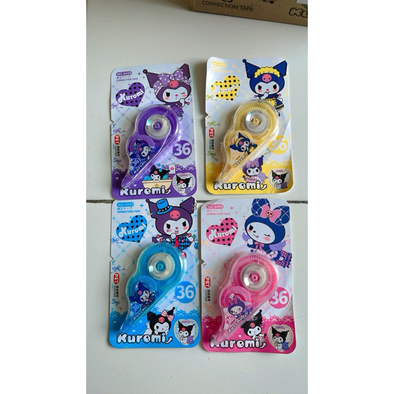 

CORRECTION TAPE KUROMI BUY 1 GET 1 RANDOM