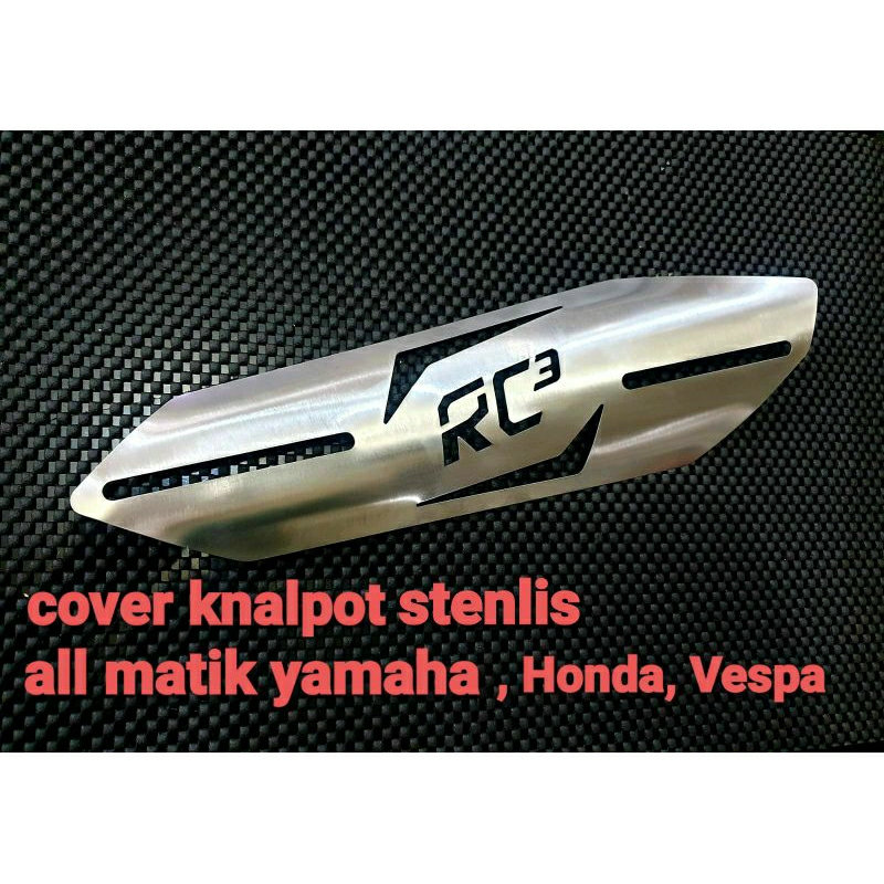 RC3 tameng knalpot cover knalpot universal all matik mio fino mio m3 mio j  aerox old aerox new nmax