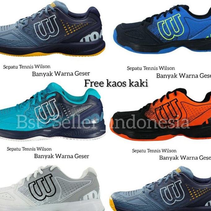 KP8 Sepatu Wilson Rush Pro Sepatu Tenis Meja Wilson