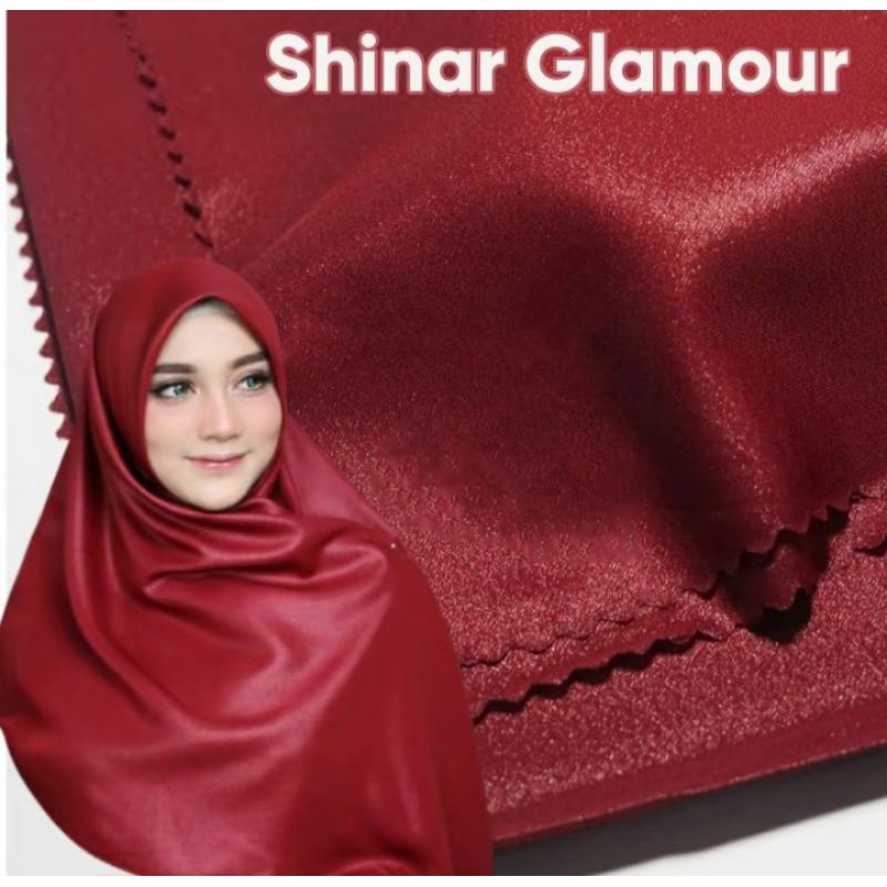 Hijab Segi Empat Shinar LaserCut Premium/Kerudung Segi Empat Shinar Glamour LaserCut/Jilbab Shinar A