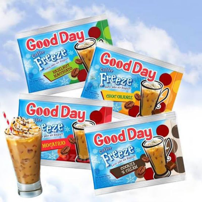 

Good Day Freeze coffee kopi ( ada 4 varian ) isi 10 sachets