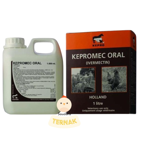 Kepromec Oral 1 Liter Obat Gurem Scabies Impor Holland