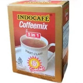 

Indocafe Coffeemix 3 in 1 Kopi Serbuk Instan 5 Sachet