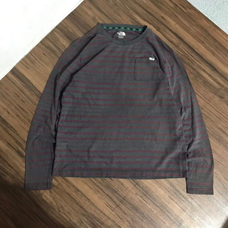 kaos lengan panjang TNF / The north face size L second bekas