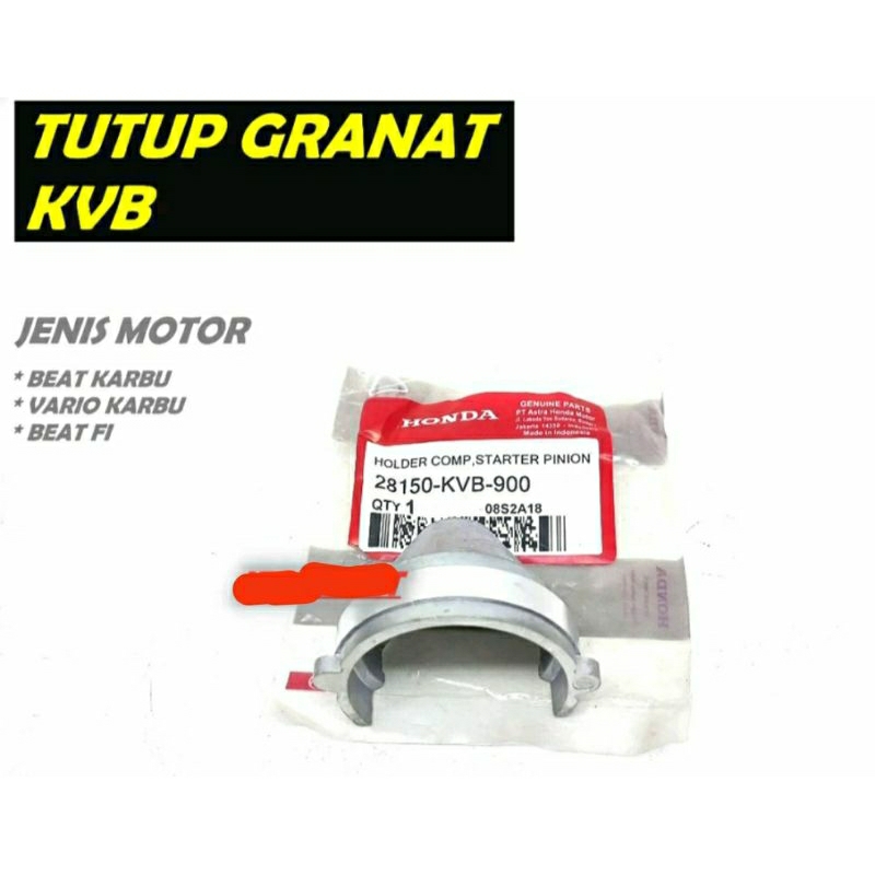 Tutup Granat / Holder Pinion Stater KVY - KVB - Beat Karbu Beat fi scoopy Karbu Vario110