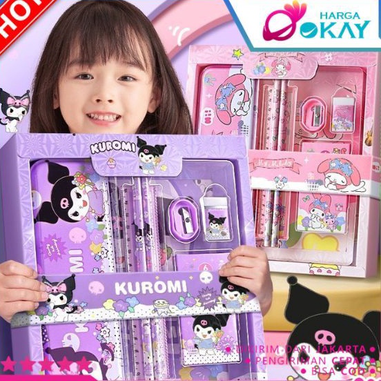 

Update Terunik HO Paket Alat Tulis Set 7 in 1 Set Stationery 7in1 Karakter Kartun Alat Tulis Anak Sekolah Penghapus Pengaris Kotak Pensil Penggaris Crayon