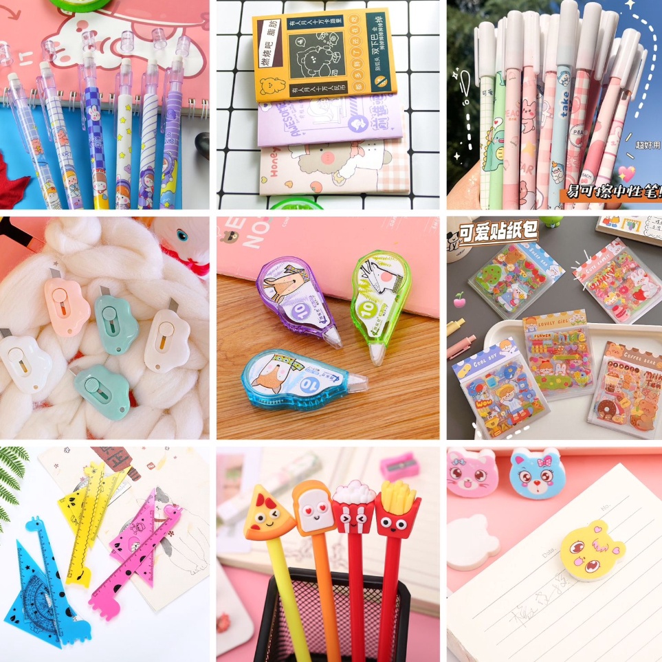 

Dijamin Awet SET ALAT TULIS LENGKAP 1 in 1 1 PAKET ALAT TULIS