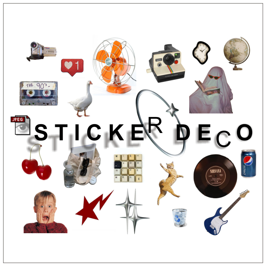 

STICKER DECO AESTHETIC / Sticker Sheet Journal