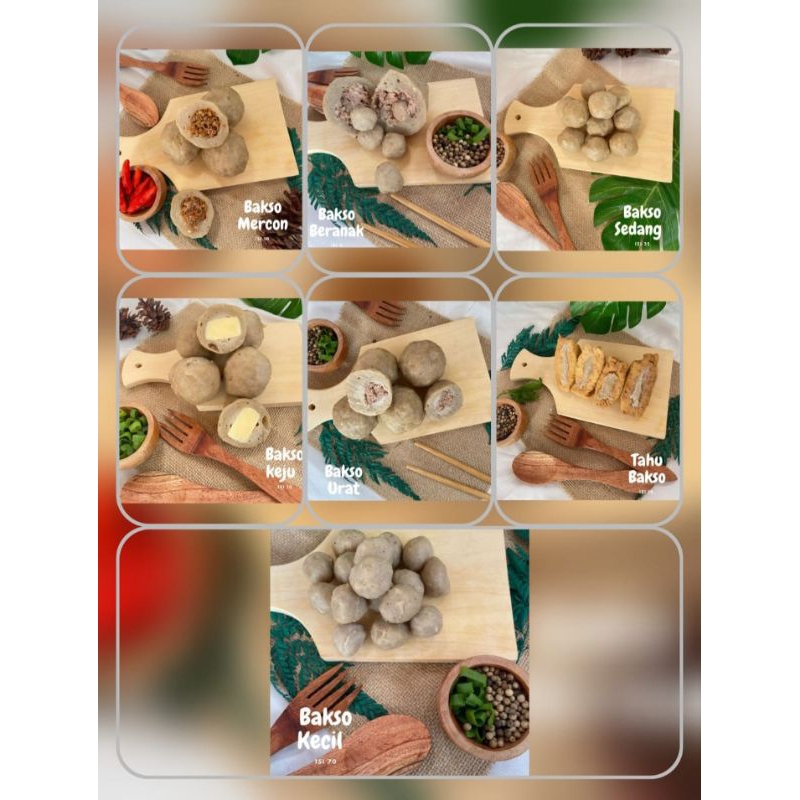 

Bakso keju isi 10 halal & enak