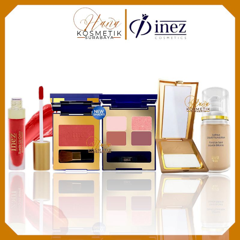 INEZ Paket Makeup Cosmetics Premium - Paket Makeup Kosmetik Lamaran | Paket Seserahan Kosmetik | Pak