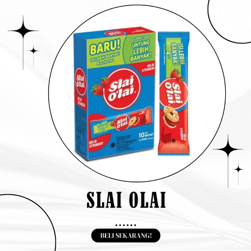 

{READY} SLAI OLAI 32GR ECER 2000 1 BOX ISI 12 PCS | CAMILAN | JAJAN | SNACK | BISKUIT