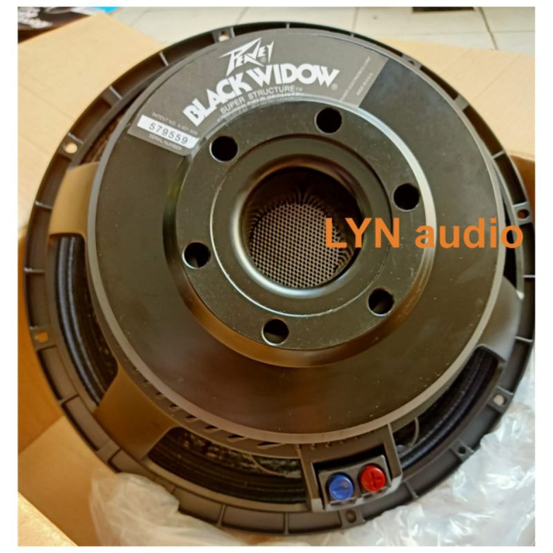 SPEAKER COMPONENT PEAVEY BLACK WIDOW 15 INCH VC 4 INCH 8 OHM 1200 WATT