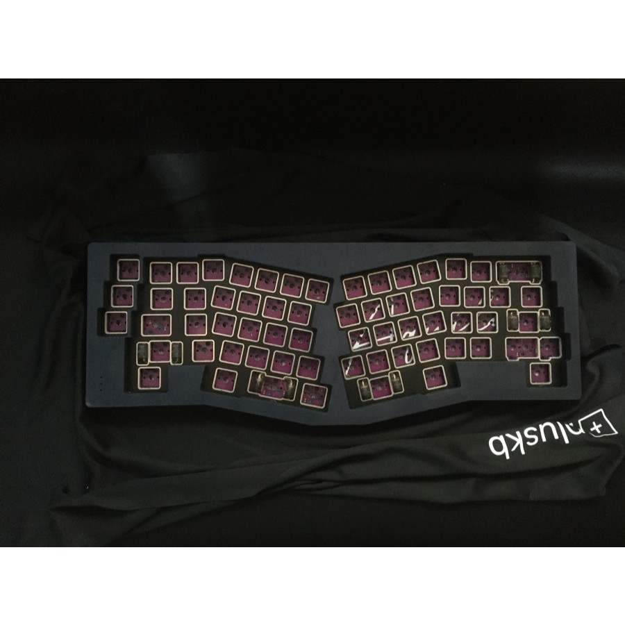 SGMK Erisu Navy | Ergonomic Alice Layout | Mechanical Keyboard