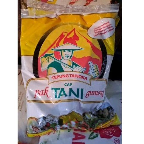 

Tepung Tapioka Cap Pak Tani 500 gr Bandung