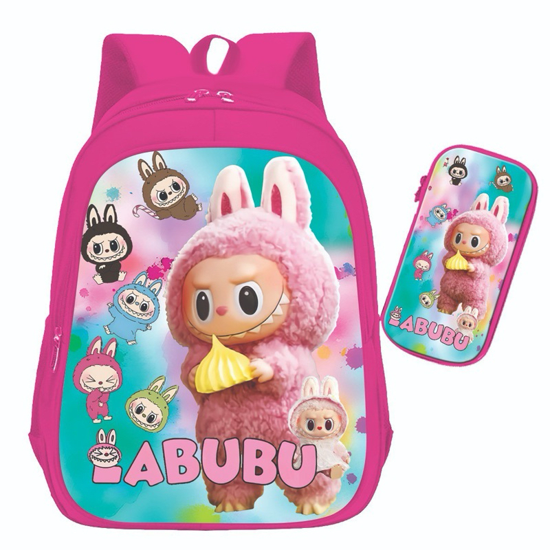 Tas anak motif labubu/Tas anak tk lucu/Tas anak cewek tk/Tas anak perempuan tk lucu/tas sekolah anak