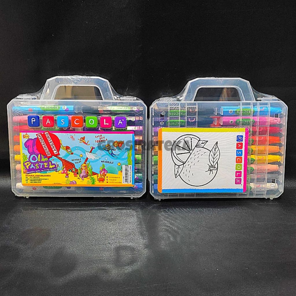 

CRAYON, KRAYON, OIL PASTEL, OP PASCOLA 18 WARNA