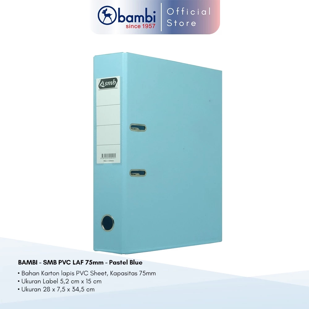 

SMB Lever Arch File Ordner Folio All Color Jumbo Size 75 mm Original