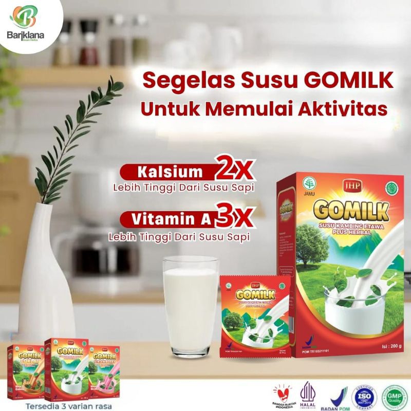 

GOMILK SUSU KAMBING ETAWA PLUS HERBAL 200gr