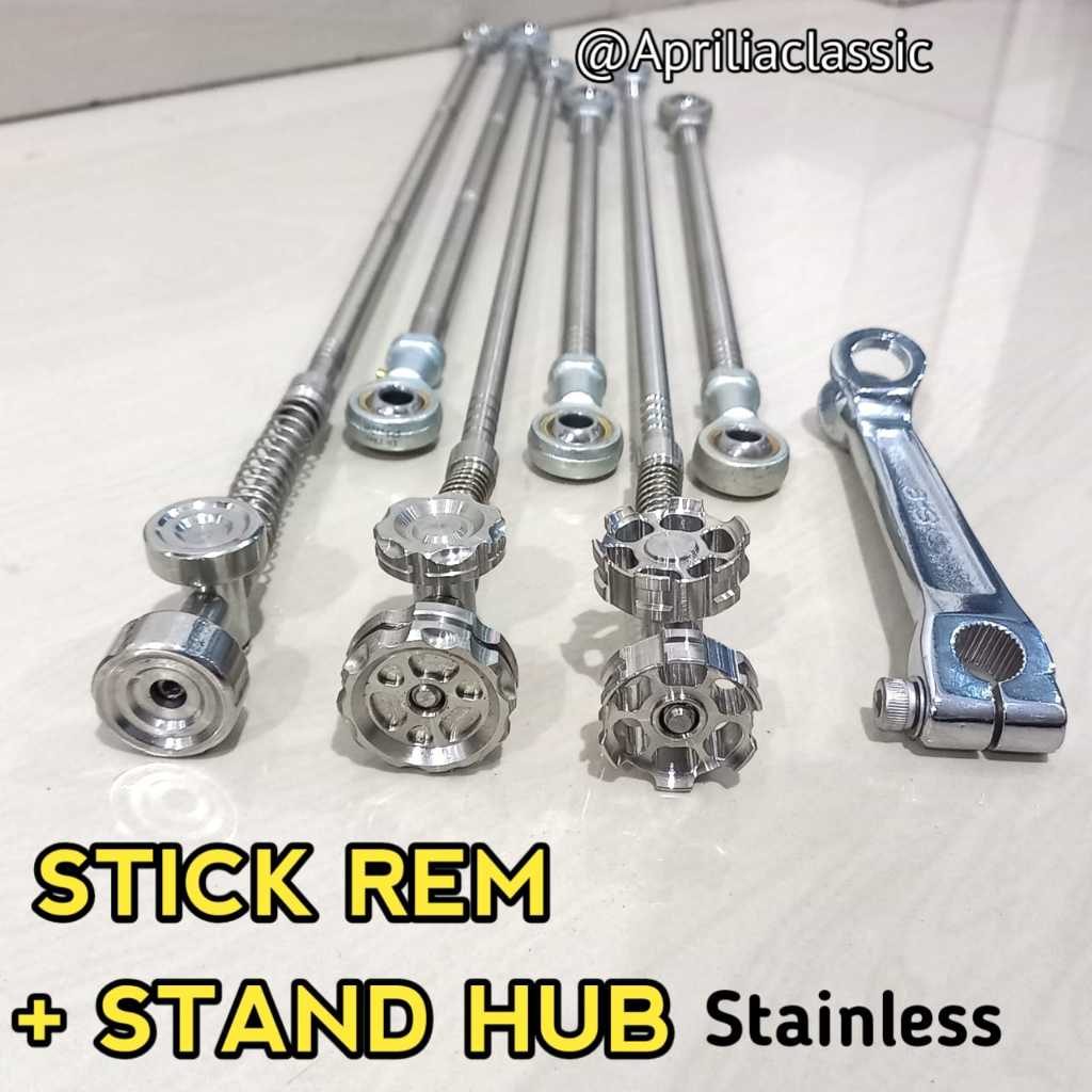 Paha Rem Bajaj Set Stanhub Rem Helibars Tiang Rem Helibars Pegangan Tutup Tromol Stik Rem Gantaran R
