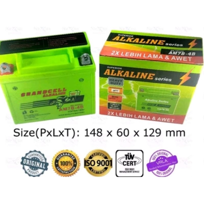 Aki Tiger alkaline aki scorpio grandcell alkaline