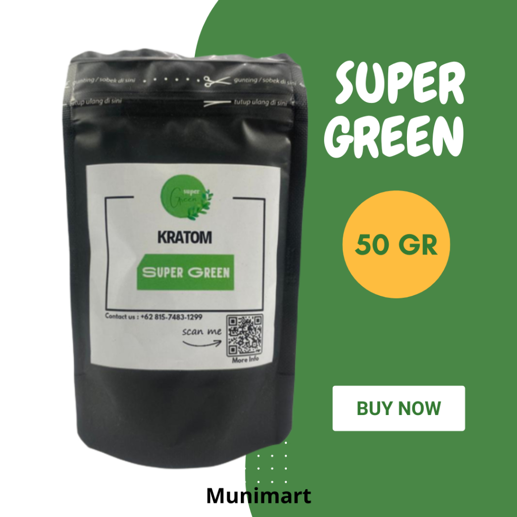 

Kemasan hijaau 50gram bubuk powdeer greens terbaik