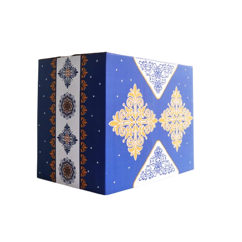 

Kardus Kotak Kemasan Sembako Makanan Minyak Beras Dus Motif Batik Parcel Ukuran 42x28x35cm