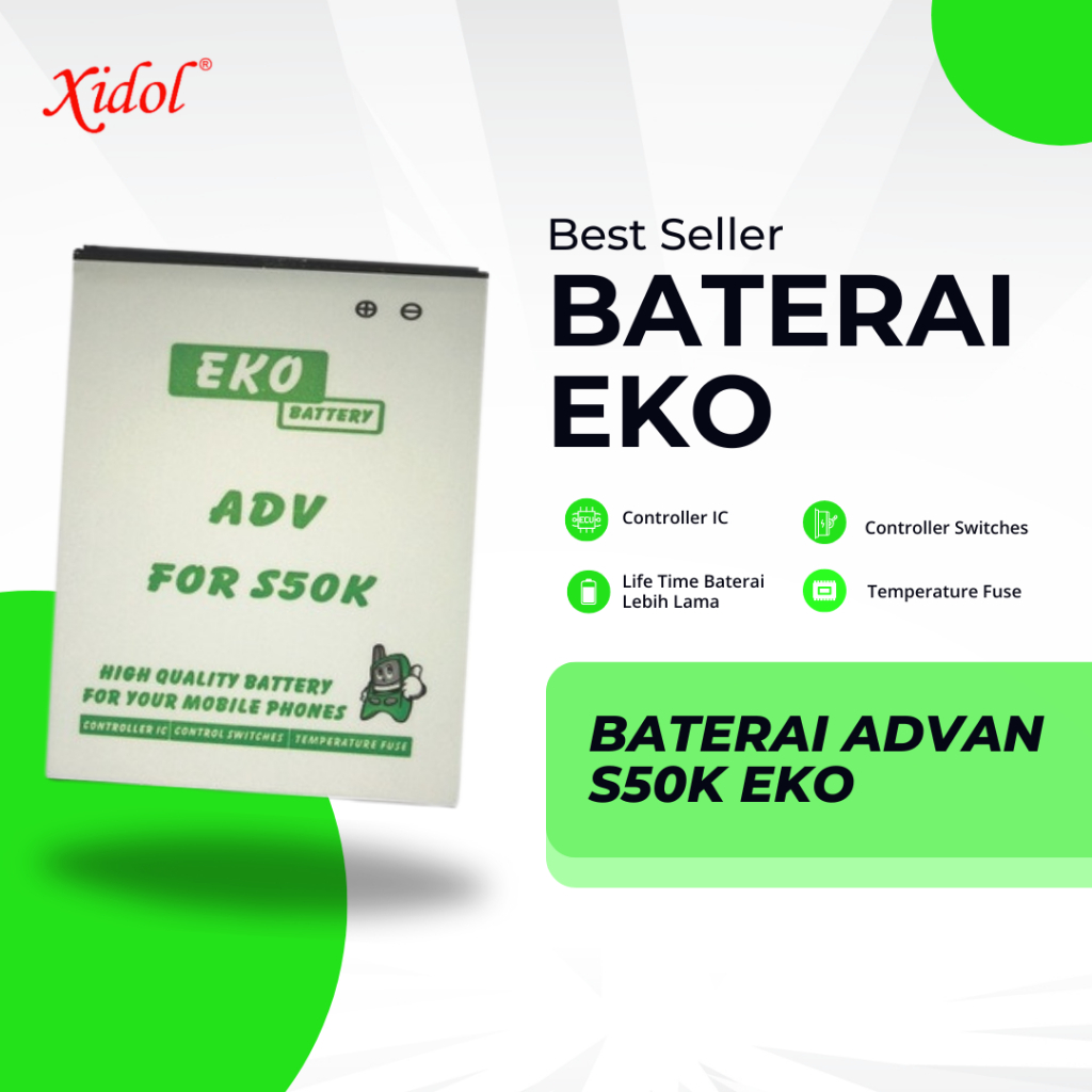 BATERAI EKO untuk ADVAN S50K BERGARANSI